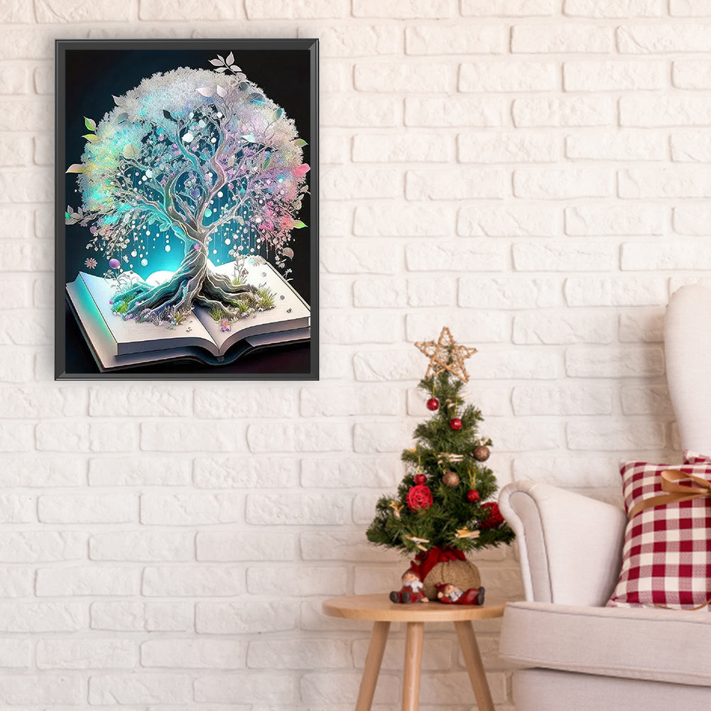 Wishing Tree - Full Round Drill Diamond Painting 30*40CM