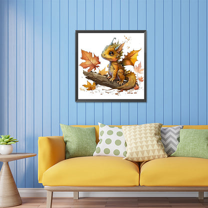 Cute Dragon - Full Square Drill Diamond Painting 30*30CM