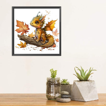 Cute Dragon - Full Square Drill Diamond Painting 30*30CM