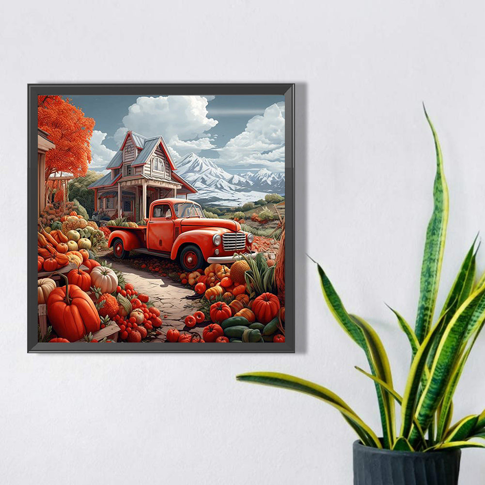 Autumn Harvest - Full Square Drill Diamond Painting 40*40CM