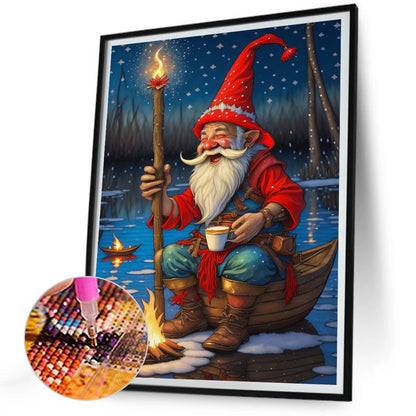 Santa Claus - Full Round Drill Diamond Painting 30*40CM