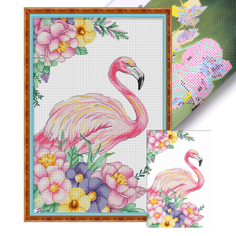 Dream Garden 1 - 11CT Stamped Cross Stitch 50*75CM£¨Spring£©