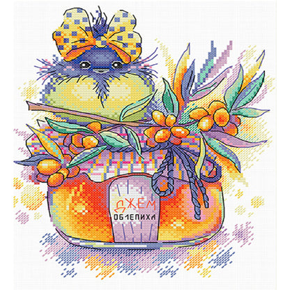 Jam Bird 2 - 11CT Stamped Cross Stitch 35*37CM£¨Spring£©