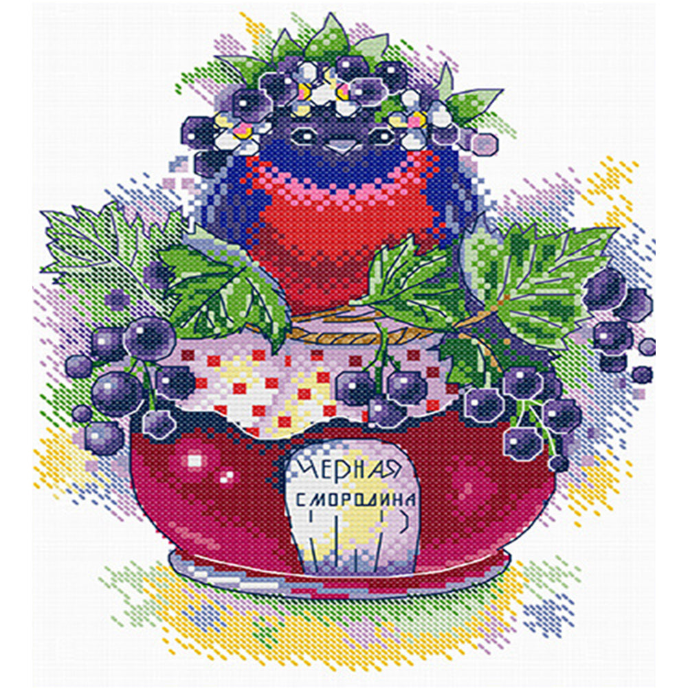 Jam Bird 3 - 11CT Stamped Cross Stitch 35*37CM£¨Spring£©