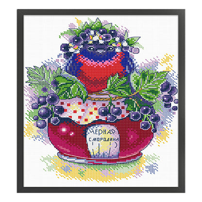 Jam Bird 3 - 11CT Stamped Cross Stitch 35*37CM£¨Spring£©