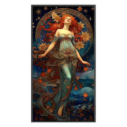 Goddess - 11CT Stamped Cross Stitch 50*90CM