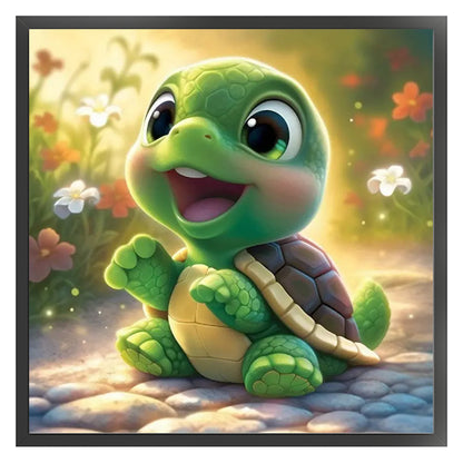 Turtle - 11CT Stamped Cross Stitch 40*40CM