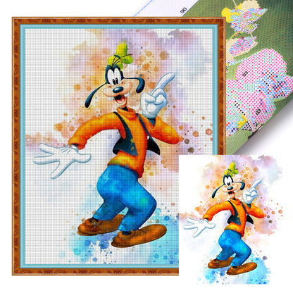 Disney Character Goofy - 11CT Stamped Cross Stitch 40*50CM