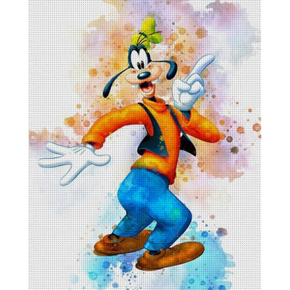 Disney Character Goofy - 11CT Stamped Cross Stitch 40*50CM