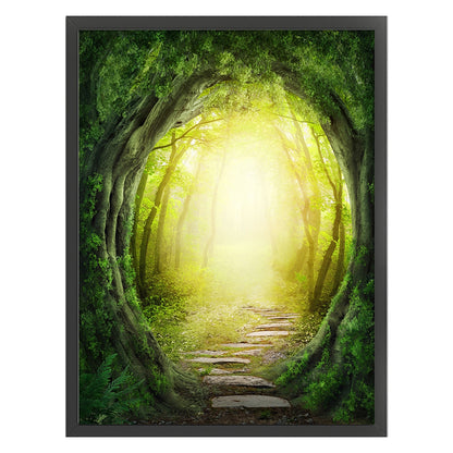 Forest Path - 11CT Stamped Cross Stitch 50*65CM