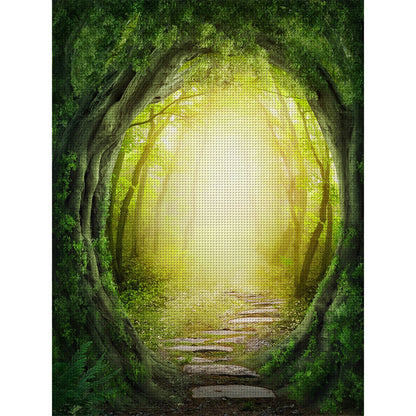 Forest Path - 11CT Stamped Cross Stitch 50*65CM