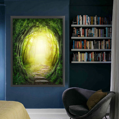 Forest Path - 11CT Stamped Cross Stitch 50*65CM