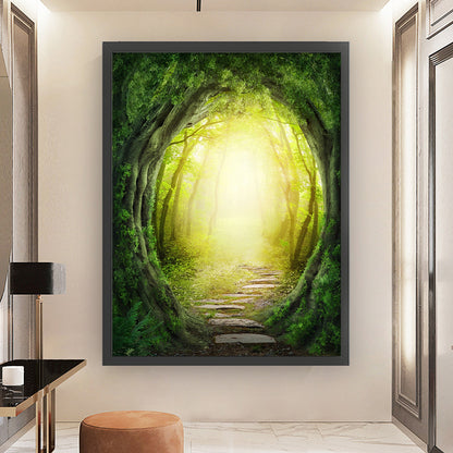 Forest Path - 11CT Stamped Cross Stitch 50*65CM