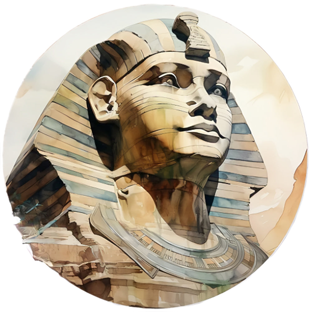 Sphinx - Full AB Drill Round Diamond Painting 30*30CM