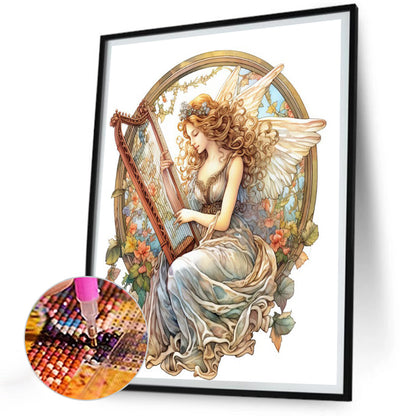 Girl - Full Round Drill Diamond Painting 30*40CM