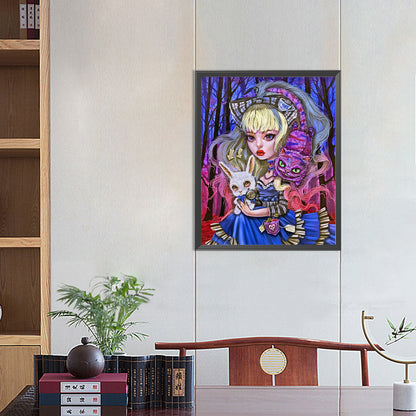 Alice Girl - Full Round Drill Diamond Painting 40*50CM