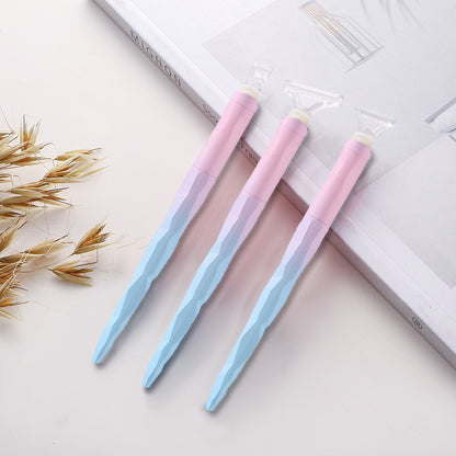 Diamond Art Pens with 6 Pen Heads for DIY Crafts (Frosted Pink Blue)