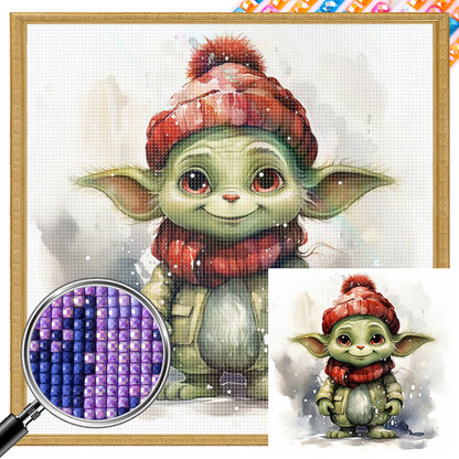 Grinch - Full AB Drill Square Diamond Painting 30X30CM