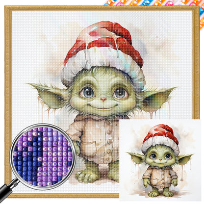 Grinch - Full AB Drill Square Diamond Painting 30X30CM