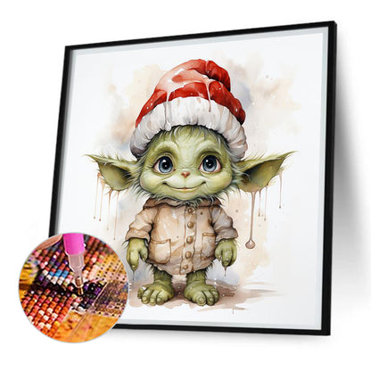 Grinch - Full AB Drill Square Diamond Painting 30X30CM