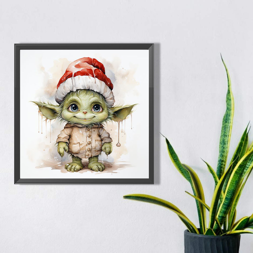 Grinch - Full AB Drill Square Diamond Painting 30X30CM