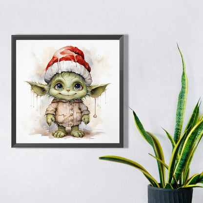 Grinch - Full AB Drill Square Diamond Painting 30X30CM