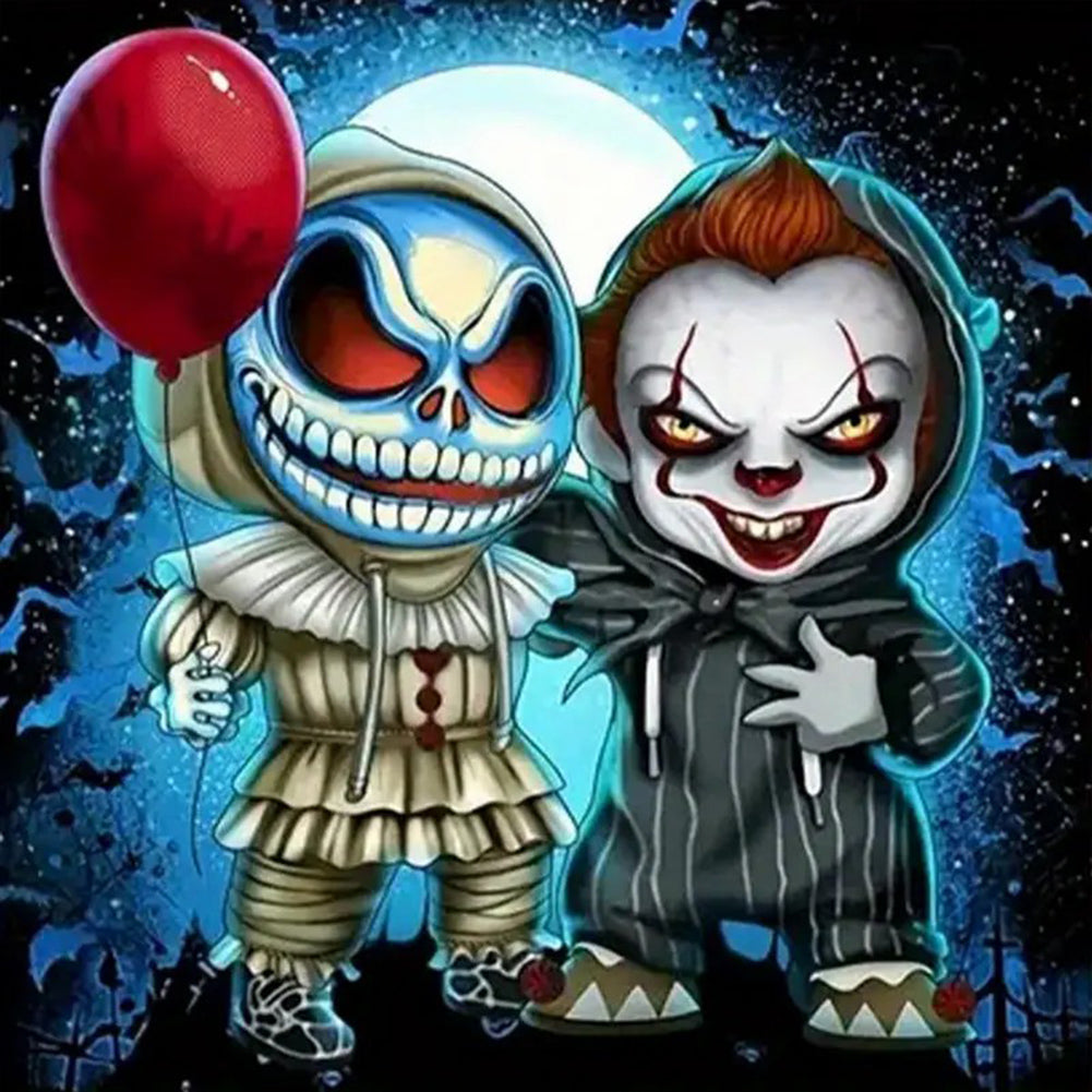 Ghost Brothers - Full Round Drill Diamond Painting 30*30CM