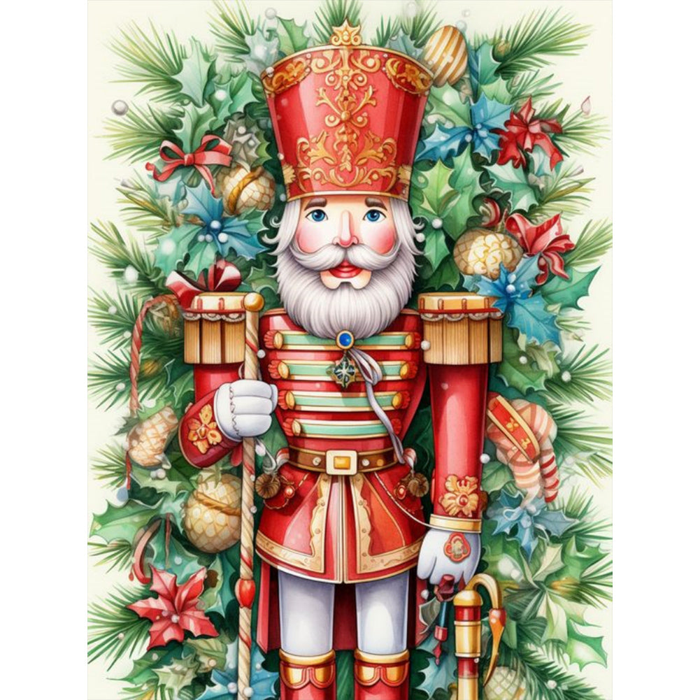 Nutcracker Soldiers - Full Round Drill Diamond Painting 30*40CM