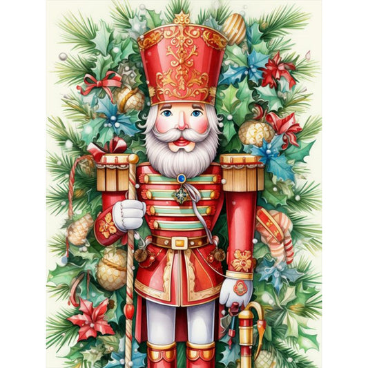 Nutcracker Soldiers - Full Round Drill Diamond Painting 30*40CM