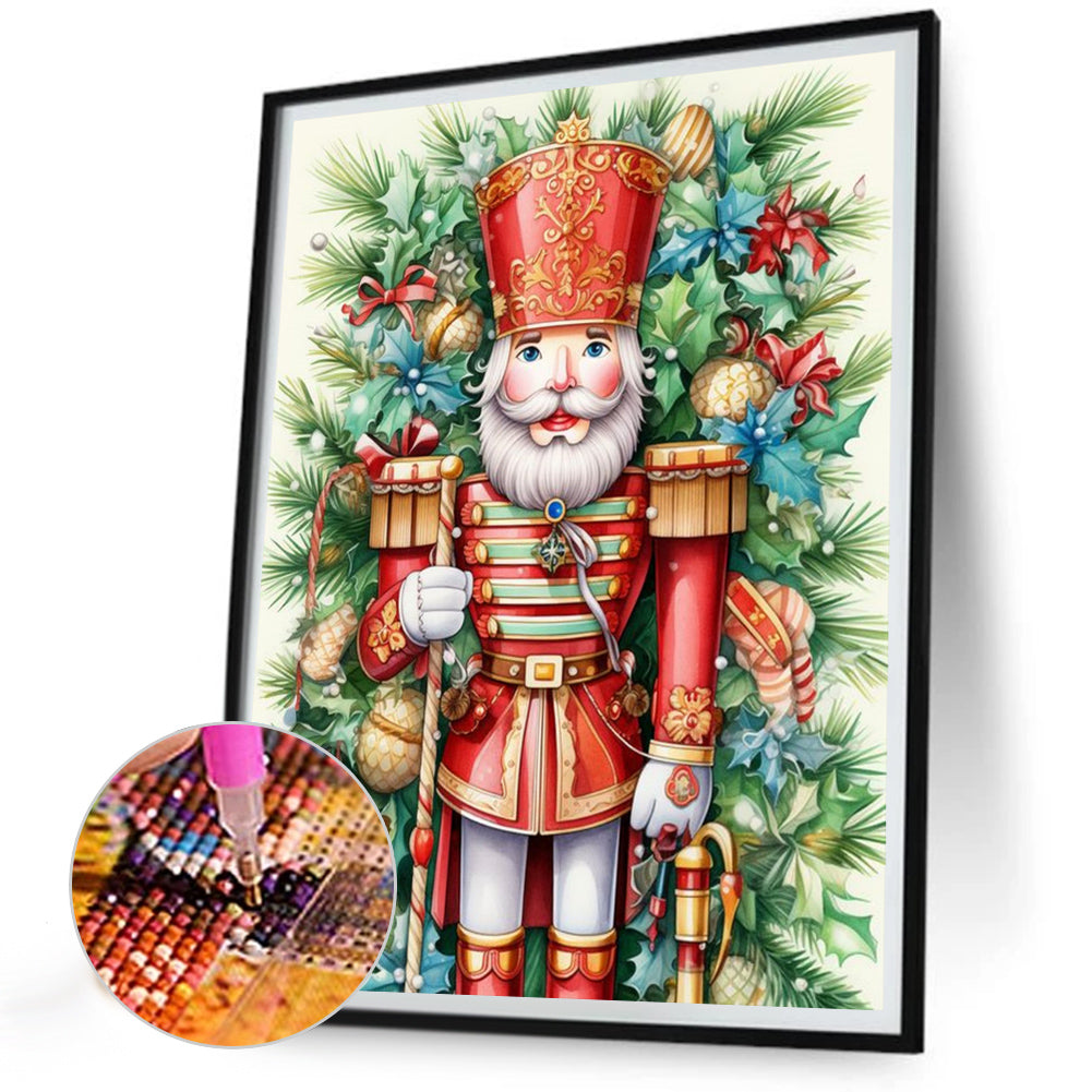 Nutcracker Soldiers - Full Round Drill Diamond Painting 30*40CM