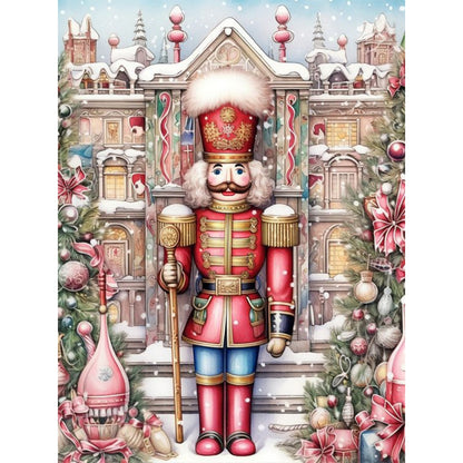 Nutcracker Soldiers - Full Round Drill Diamond Painting 30*40CM