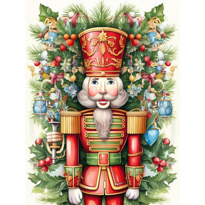 Nutcracker Soldiers - Full Round Drill Diamond Painting 30*40CM
