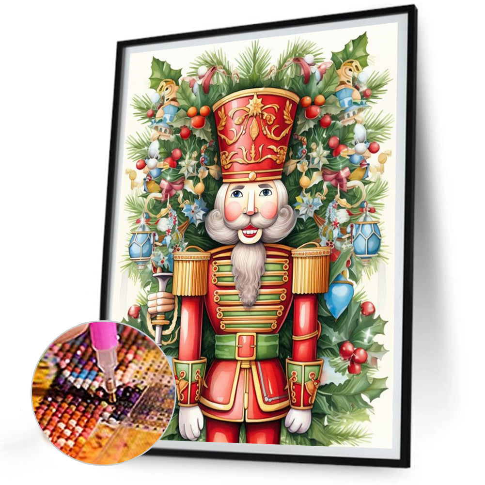 Nutcracker Soldiers - Full Round Drill Diamond Painting 30*40CM