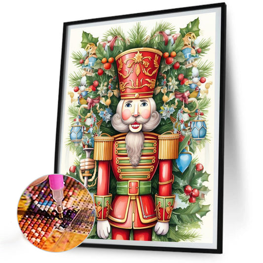 Nutcracker Soldiers - Full Round Drill Diamond Painting 30*40CM