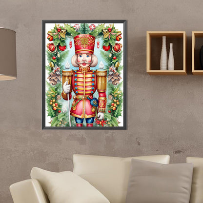 Nutcracker Soldiers - Full Round Drill Diamond Painting 30*40CM