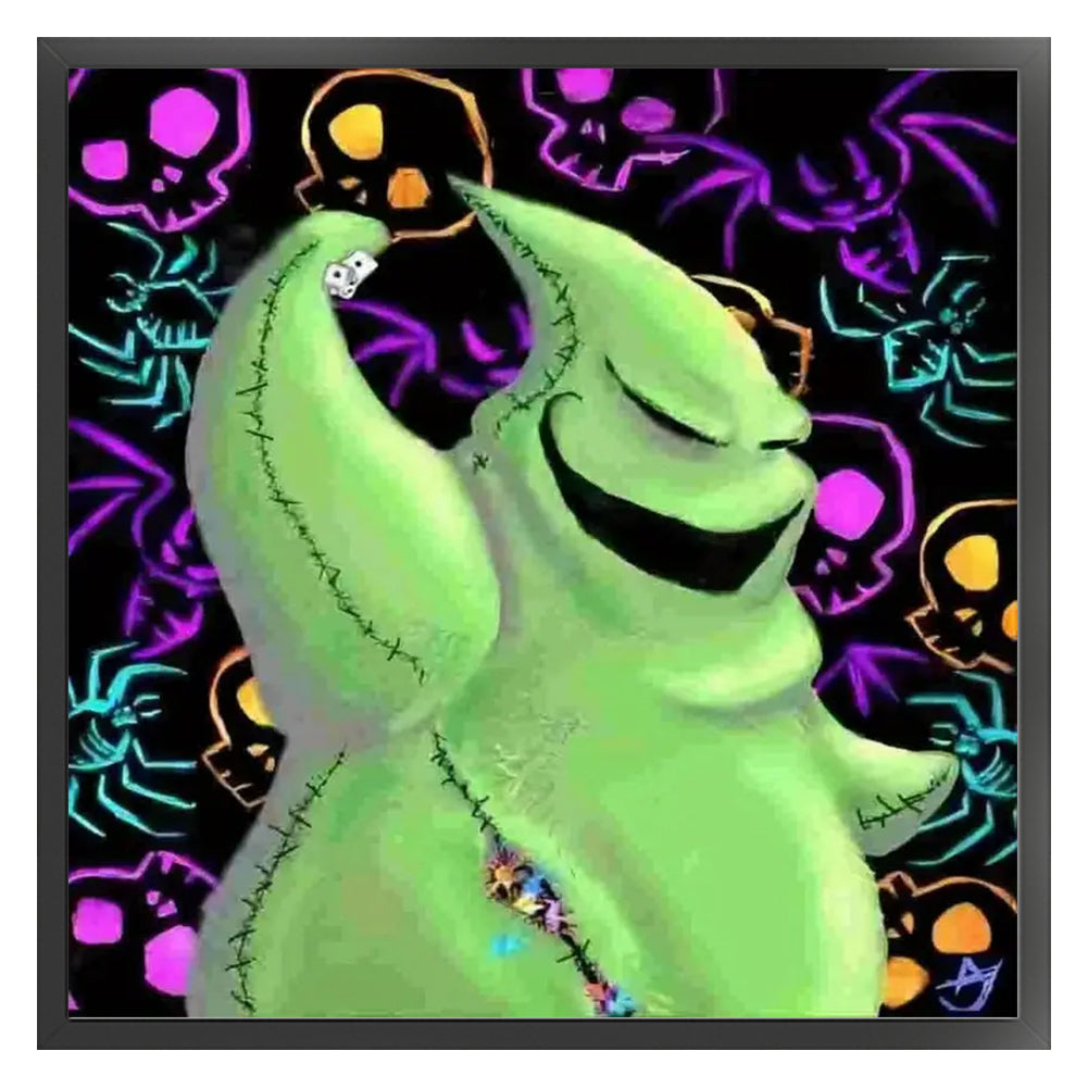 The Nightmare Before Christmas Uki Boogie - 11CT Stamped Cross Stitch 40*40CM