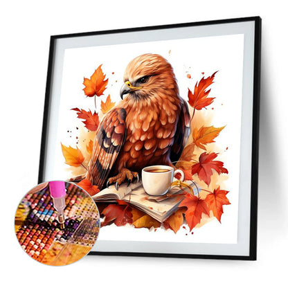 Autumn Animal Cup - Full Square Drill Diamond Painting 30*30CM