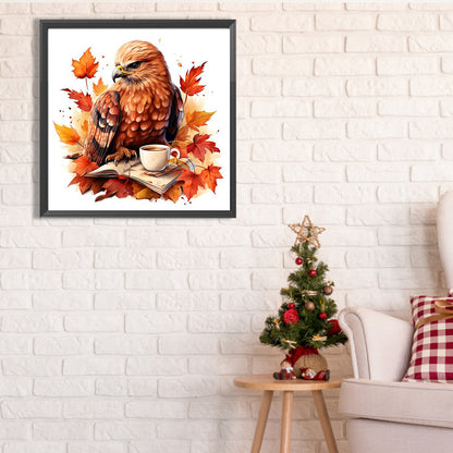 Autumn Animal Cup - Full Square Drill Diamond Painting 30*30CM