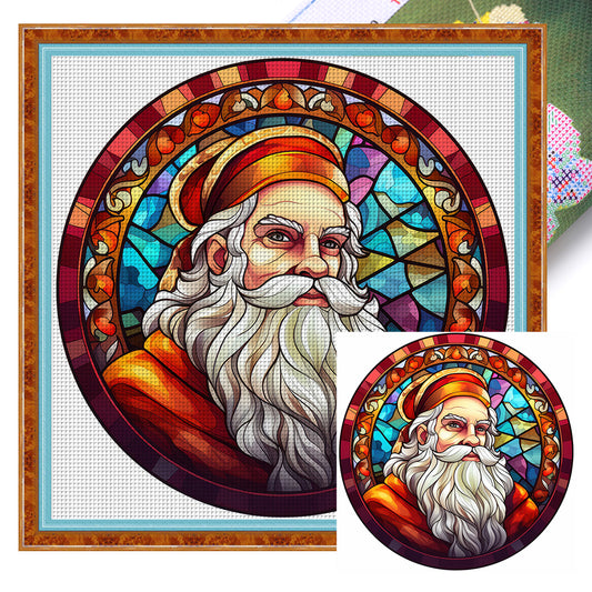 Santa Claus - 11CT Stamped Cross Stitch 40*40CM