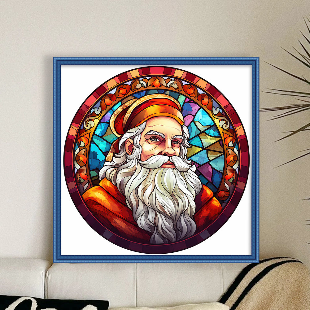 Santa Claus - 11CT Stamped Cross Stitch 40*40CM