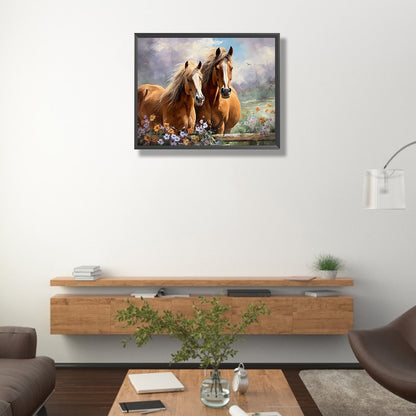 Horse - Full Square Drill Diamond Painting 50*40CM