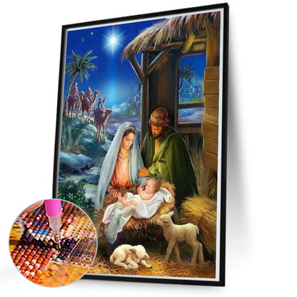 God Bless You Newborn Baby - Full Square Drill Diamond Painting 50*70CM