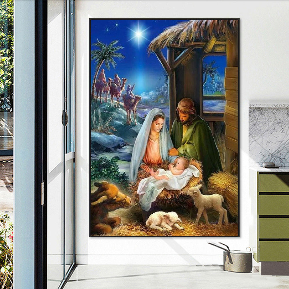 God Bless You Newborn Baby - Full Square Drill Diamond Painting 50*70CM