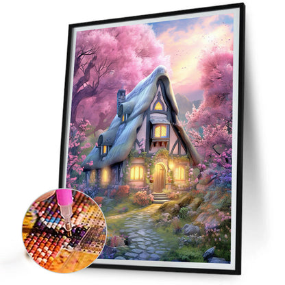 Cozy House - Full Round Drill Diamond Painting 40*50CM