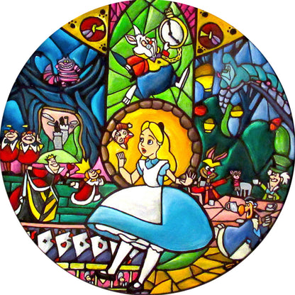 Alice In Wonderland - Full Square Drill Diamond Painting 35*35CM