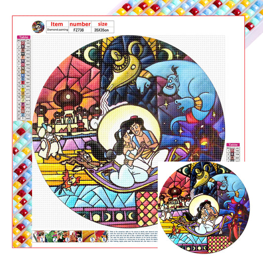 Aladdin Story - Full Square Drill Diamond Painting 35*35CM