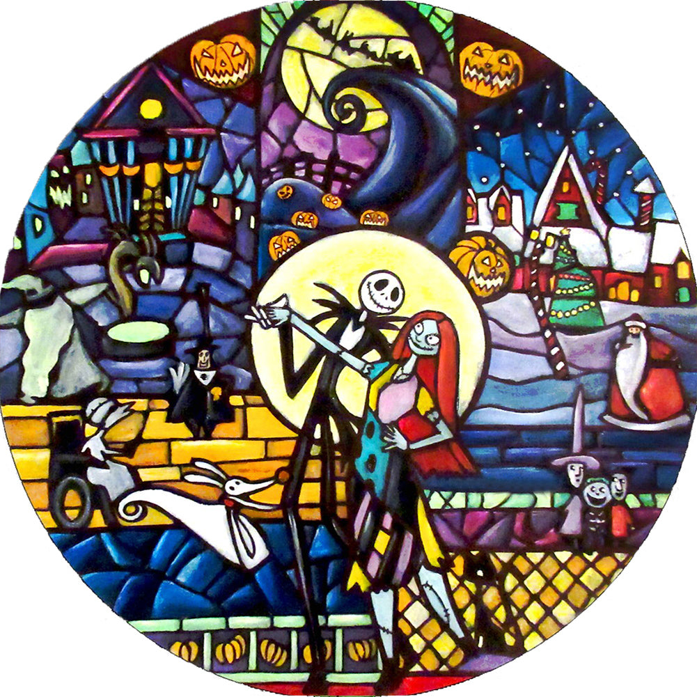 The Nightmare Before Christmas - Full Square Drill Diamond Painting 35*35CM