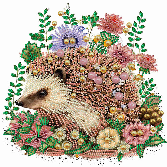 Garland Little Hedgehog - Special Shaped Drill Diamond Painting 30*30CM