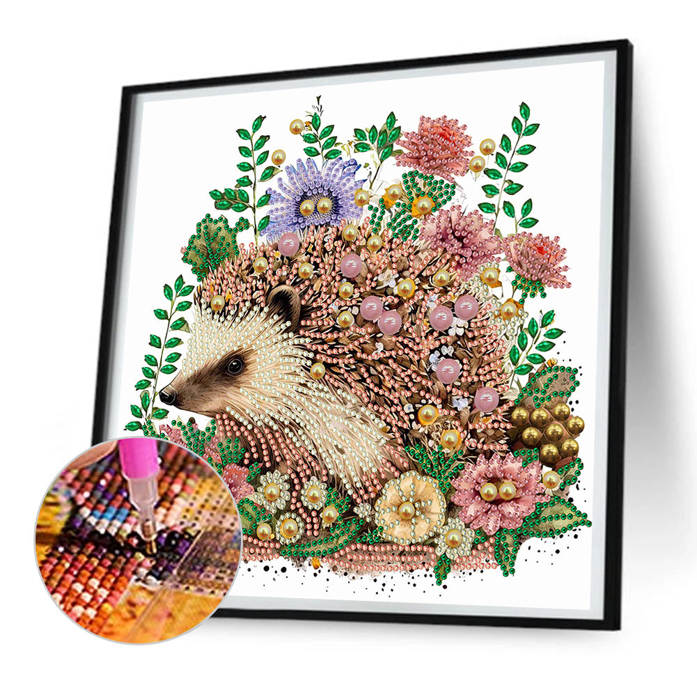 Garland Little Hedgehog - Special Shaped Drill Diamond Painting 30*30CM