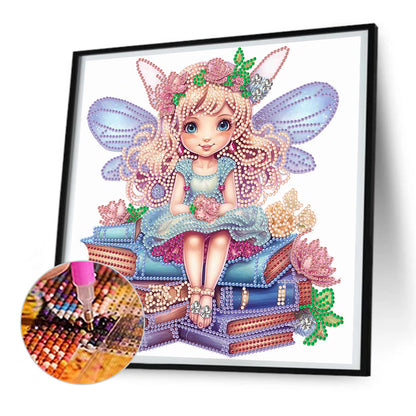 Little Fairy - Special Shaped Drill Diamond Painting 30*30CM